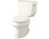 Kohler Wellworth K-3575-RA-7 Black Black Classic 1.28 Gpf Elongated Toilet with Class Five Flushing Technology and Right-Hand Trip Lever