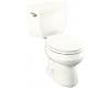 Kohler Wellworth K-3577-G9 Sandbar Classic 1.28 Gpf Round-Front Toilet with Class Five Flushing Technology and Left-Hand Trip Lever