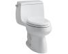 Kohler Gabrielle K-3615-55 Innocent Blush Comfort Height One-Piece Compact Elongated 1.28 Gpf Toilet