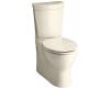 Kohler Persuade 3654-47 Almond Two-Piece Elongated Toilet with Dual Flush Technology