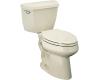 Kohler Highline K-3658-47 Almond Classic Class Five Comfort Height Toilet with Left-Hand Trip Lever