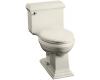 Kohler Memoirs K-3812-33 Mexican Sand Comfort Height One Piece Elongated 1.28Gpf Toilet with Classic Design