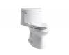 Kohler Cimarron K-3828-7 Black Black Comfort Height One-Piece, Elongated 1.28 Gpf Toilet