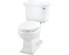 Kohler Memoirs classic 1.28 PB toilet, rh K-3986-RA-0 White Memoirs Comfort Height Two-Piece Round Front 1.28 Gpf Toilet with Classic Desig