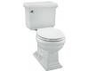 Kohler Memoirs classic 1.28 PB tlt w/insuliner K-3986-U-0 White Memoirs Comfort Height Two-Piece Round Front 1.28 Gpf Toilet with Classic D