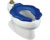 Kohler Primary K-4384-B Blue 1.28 Gpf Elongated Bowl with Seat