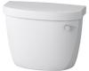 Kohler Cimarron K-4418-TR-0 White 1.6 Gpf Class Six Toilet Tank with Right-Hand Trip Lever and Locks