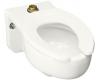 Kohler Stratton K-4450-C-0 White Water-Guard Wall-Hung Toilet Bowl with Top Spud, Less Seat