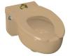 Kohler Stratton K-4450-C-33 Mexican Sand Water-Guard Wall-Hung Toilet Bowl with Top Spud, Less Seat