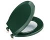 Kohler Lustra K-4662-71 Seafoam Green Round-Front Toilet Seat with Q2 Advantage