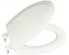 Kohler Triko K-4716-T-NY Dune Molded Toilet Seat with Round, Closed-Front, Cover and Plastic Hinges
