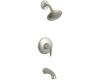 Kohler Alteo K-T45104-4-BN Vibrant Brushed Nickel Bath and Shower Trim, Valve Not Included