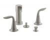 Kohler Refinia K-5329-4-BN Vibrant Brushed Nickel Bidet Faucet