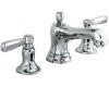 Kohler Bancroft K-10577-4-BRZ Oil-Rubbed Bronze Widespread Lavatory Faucet with Metal Lever Handles