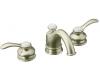 Kohler Fairfax K-P12265-4-BN Vibrant Brushed Nickel Widespread Lavatory Faucet with Lever Handles, Project Pack