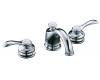 Kohler Fairfax K-P12265-4-CP Polished Chrome Widespread Lavatory Faucet with Lever Handles, Project Pack