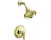 Kohler Bancroft K-T10583-4-AF French Gold Rite-Temp Pressure-Balancing Shower Trim with Lever Handle