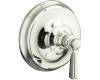 Kohler Bancroft K-T10584-4-SN Polished Nickel Rite-Temp Pressure-Balancing Valve Trim with Lever Handle