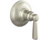 Kohler Bancroft K-T10596-4-BN Brushed Nickel Volume Control Trim with Lever Handle