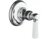 Kohler Bancroft K-T10596-4P-AF French Gold Volume Control Trim with White Ceramic Lever Handle