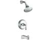 Kohler Archer K-T11077-4-CP Polished Chrome Tub & Shower Trim with Lever Handle