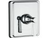 Kohler Pinstripe K-T13173-4A-BV Brushed Bronze Pure Thermostatic Valve Trim