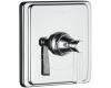 Kohler Pinstripe K-T13173-4B-SN Polished Nickel Thermostatic Valve Trim