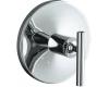 Kohler Purist K-T14488-4-BV Brushed Bronze Thermostatic Valve Trim with Lever Handle