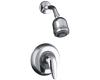 Kohler Cabriole K-T14641-4-CP Polished Chrome Rite-Temp Pressure-Balancing Shower Trim with Lever Handle