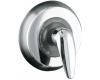 Kohler Cabriole K-T14642-4-CP Polished Chrome Rite-Temp Pressure-Balancing Valve Trim with Lever Handle