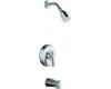 Kohler Coralais K-T15601-4-CP Polished Chrome Tub & Shower Mixing Valve Trim with Lever Handle