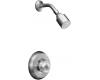 Kohler Coralais K-T15611-7-G Brushed Chrome Shower Mixing Valve Trim with Sculptured Handle