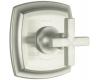 Kohler Margaux K-T16239-3-BN Brushed Nickel Thermostatic Valve Trim with Cross Handle