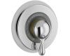 Kohler MasterShower K-T9492-4-CB Polished Chrome Rite-Temp Pressure-Balancing Valve Trim with Polished Brass Accents and Lever Handle