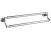 Kohler Pinstripe K-13117-BV Brushed Bronze 24" Double Towel Bar