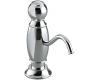 Kohler K-1994-BN Brushed Nickel Soap/Lotion Dispenser with Traditional Design