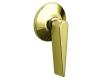 Kohler Gabrielle K-9483-L-AF Vibrant French Gold Left-Hand Decorative Tank Trip Lever