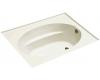 Kohler Windward K-1115-F-96 Biscuit 6' Bath with Four-Sided Integral Flange
