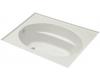 Kohler Windward K-1115-L-95 Ice Grey 6' Bath with Three-Sided Integral Flange and Left-Hand Drain