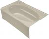 Kohler Windward K-1115-LA-G9 Sandbar 6' Bath with Integral Apron and Left-Hand Drain
