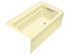 Kohler Archer K-1123-RA-Y2 Sunlight 5' Bath with Comfort Depth Design, Integral Apron And Right-Hand Drain