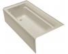 Kohler Archer K-1125-LA-G9 Sandbar 6' Bath with Comfort Depth Design, Integral Apron and Left-Hand Drain