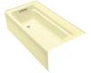 Kohler Archer K-1125-LA-Y2 Sunlight 6' Bath with Comfort Depth Design, Integral Apron and Left-Hand Drain