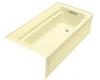 Kohler Archer K-1125-RA-Y2 Sunlight 6' Bath with Comfort Depth Design, Integral Apron and Right-Hand Drain