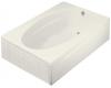 Kohler ProFlex K-1127-R-96 Biscuit 6042 Bath with Flange and Right-Hand Drain