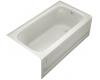 Kohler Bancroft K-1150-RA-95 Ice Grey Bancroft 5' Bath with Integral Apron and Right-Hand Drain