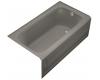 Kohler Bancroft K-1150-RA-K4 Cashmere Bancroft 5' Bath with Integral Apron and Right-Hand Drain