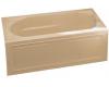 Kohler Devonshire K-1184-RA-33 Mexican Sand Bath with Integral Apron, Tile Flange and Right-Hand Drain
