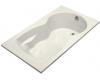 Kohler Synchrony K-1195-R-47 Almond 6' Bath with Right-Hand Drain and Tiling Flange