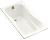 Kohler Hourglass K-1219-0 White 32 Bath with Reversible Drain